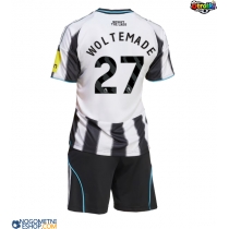 Otroški Nogometni dresi Newcastle United Nick Woltemade #27 Domači 2025-26 Kratek Rokav (+ Kratke hlače)